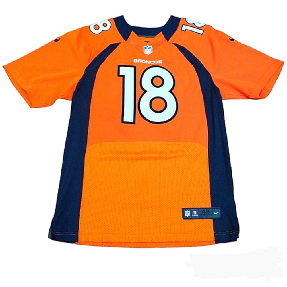 Nike Peyton Manning Denver Broncos Premium 🏈 Jersey sz 48